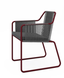 Mila Outdoor Dining Chair
SKU: 375Milch:Charcoalxgrey - الصورة 3