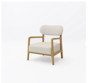 Cielo Armchair
SKU: 375Ciel21T:IvoryxLinen