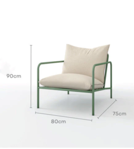 The Tiffany Collection - Armchair
SKU: 375Tiffa:Charcoal - الصورة 4